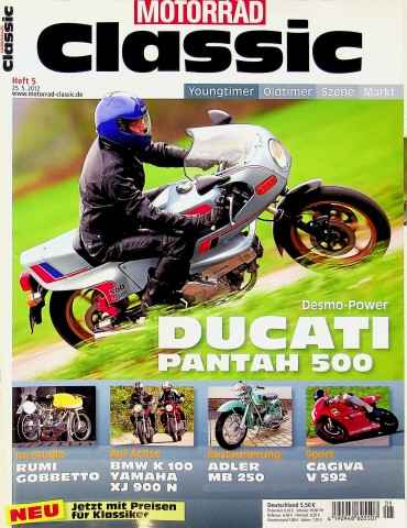 Deckblatt Motorrad Classic (05/2012)